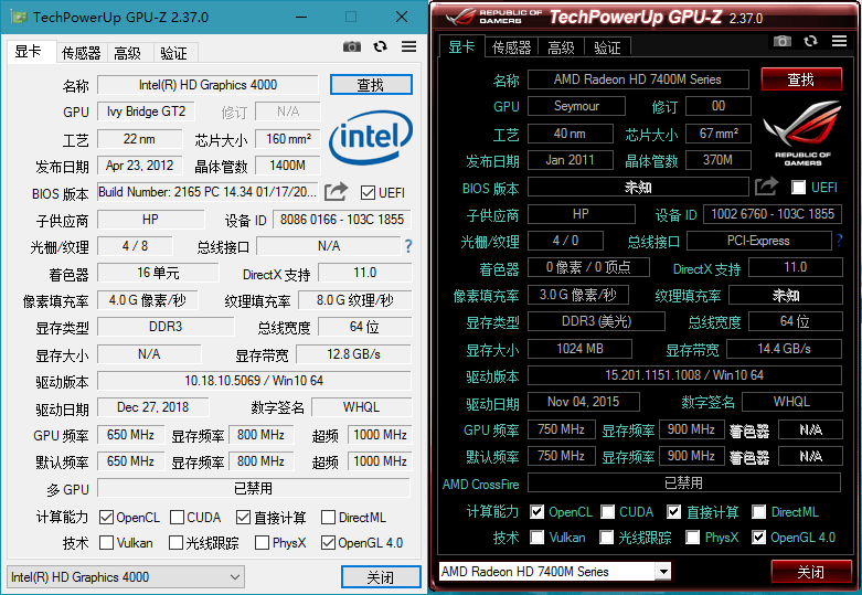 显卡检测工具 GPU-Z 2.37.0 简体中文汉化版 漫画分享 第1张